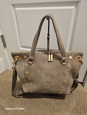 Hammit Daniel Biege Suede Bag